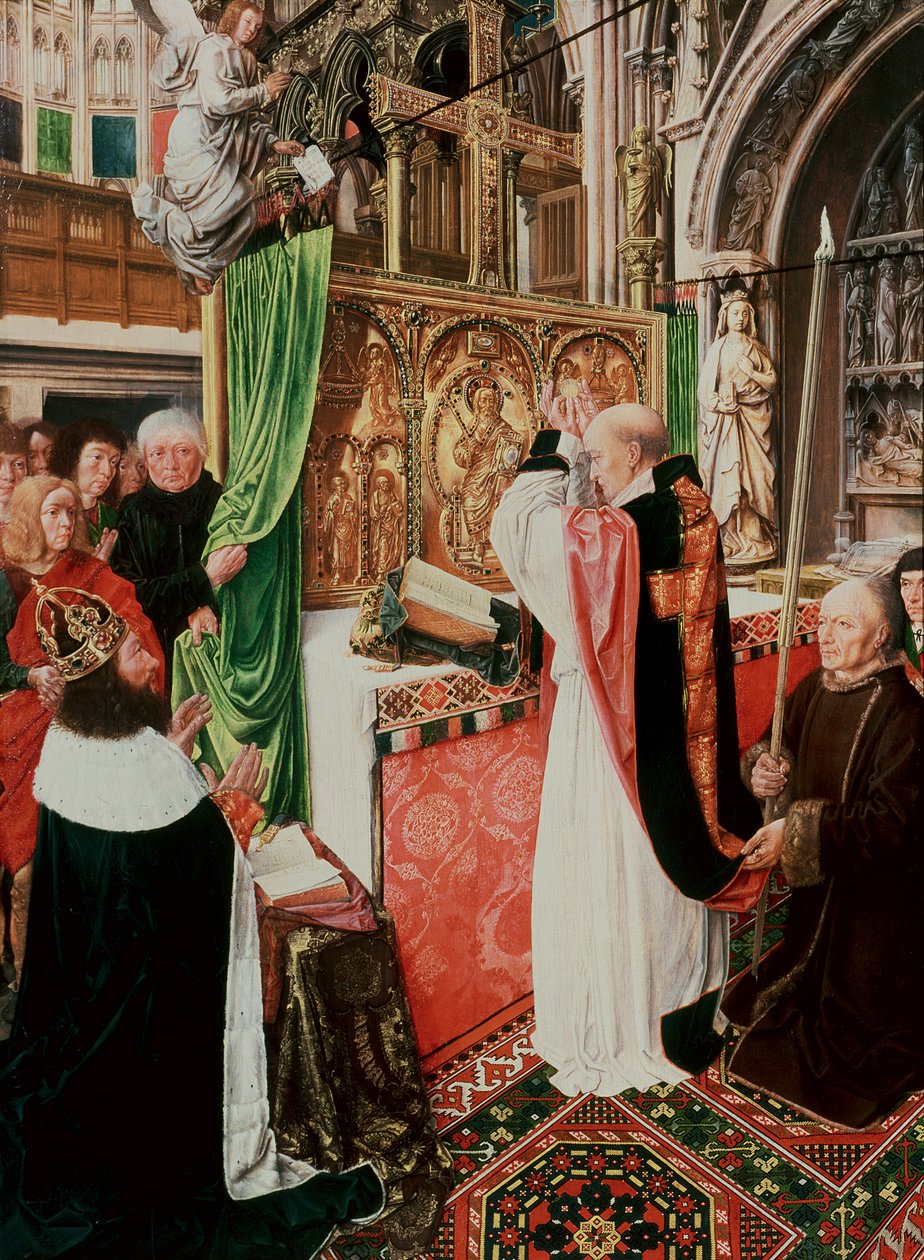 La messa di San Gilles, c.1500 da Master of St. Giles