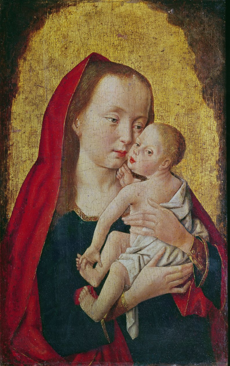 Vergine e Bambino, c.1500 da Master of St. Giles