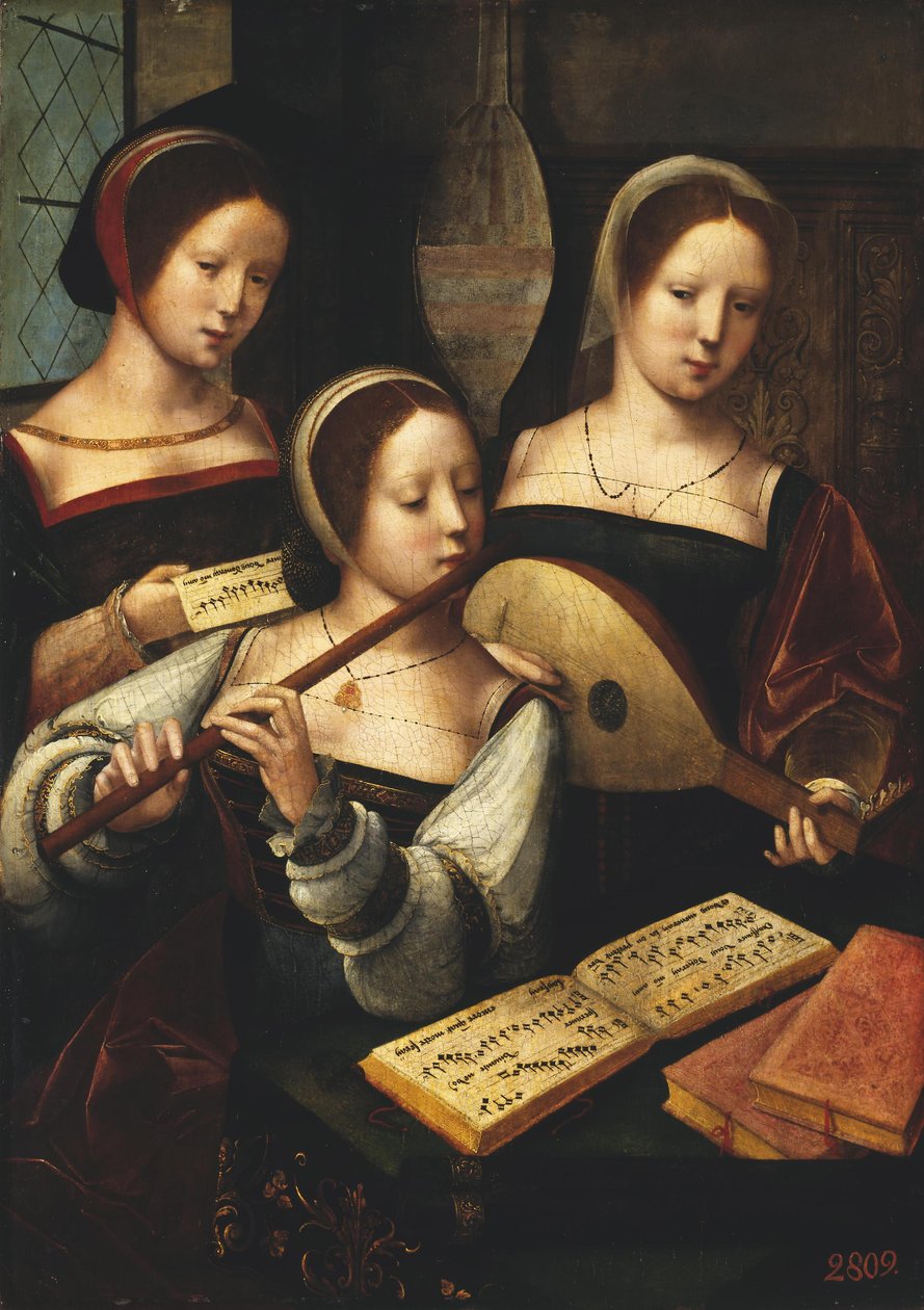Compagnia musicale da Master of the Female Half Lengths