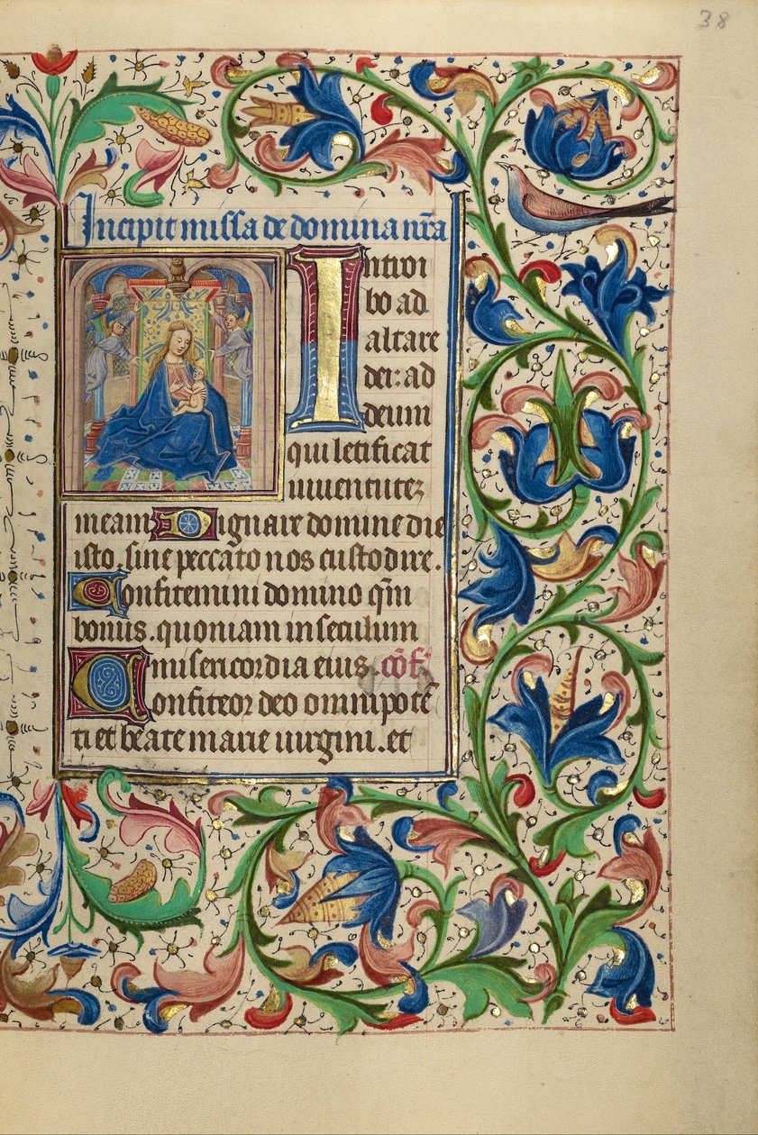 La Vergine e il Bambino da Master of the Lee Hours