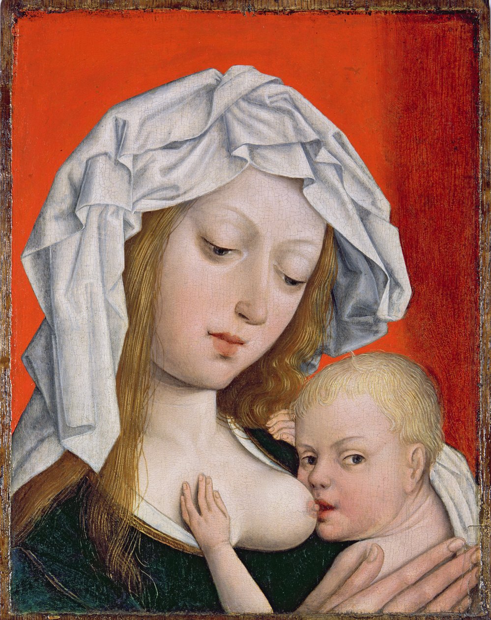 Madonna che allatta il Bambino Gesù da Master of the Legend of the Magdalen