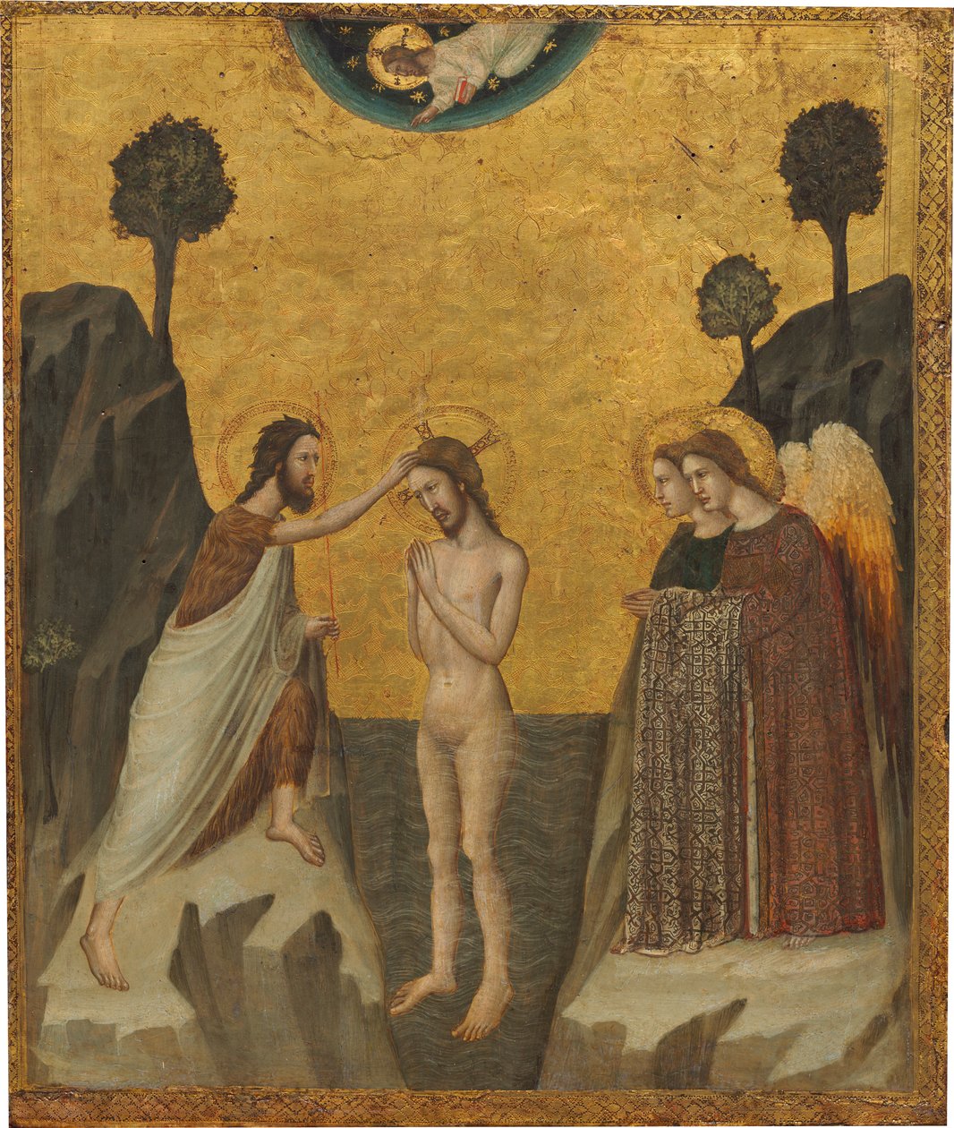 Il Battesimo di Cristo da Master of the Life of Saint John