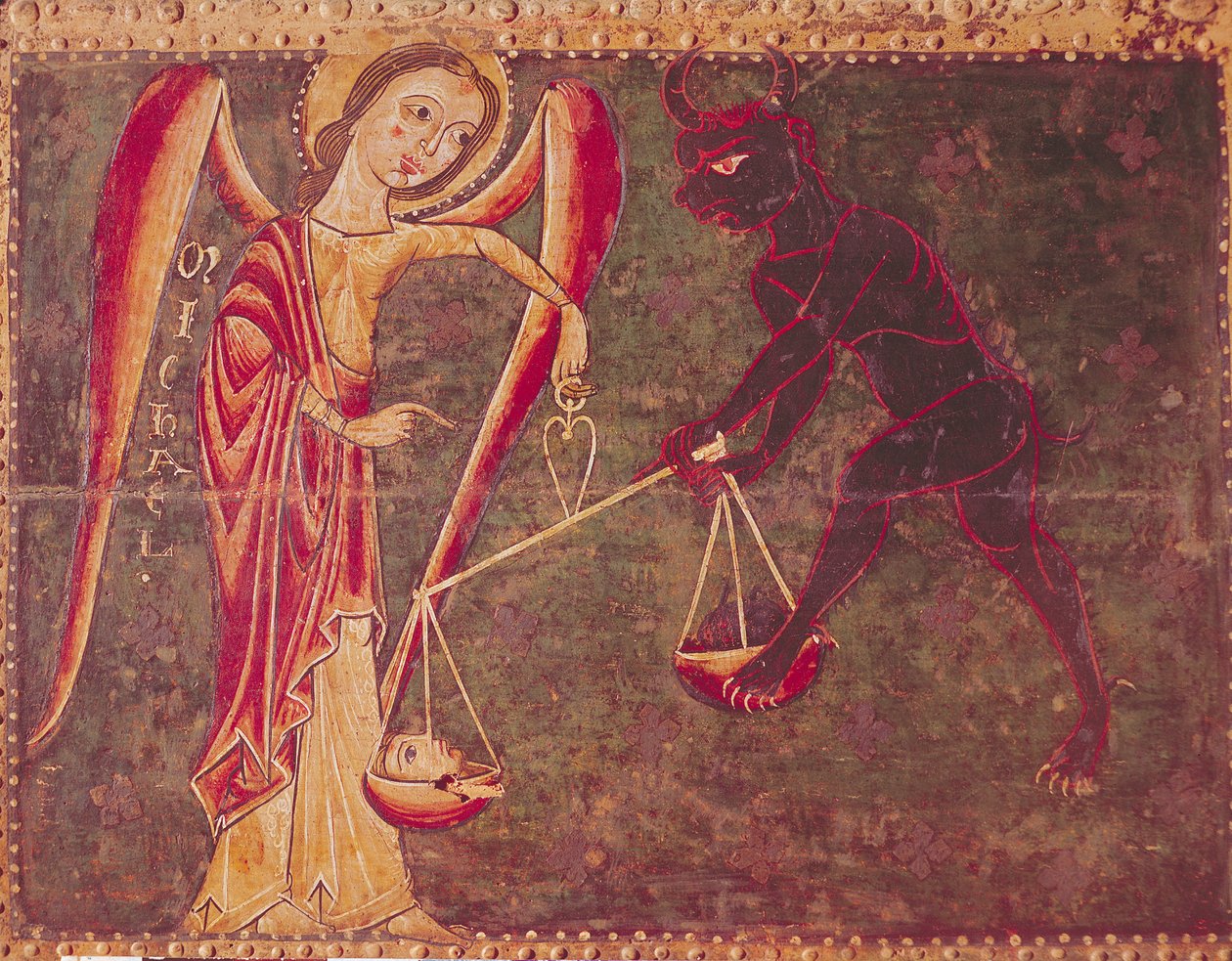 San Michele che pesa le anime, da un altare dedicato all