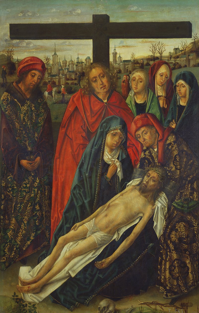 La sepoltura di Cristo da Master of the Luna Chapel