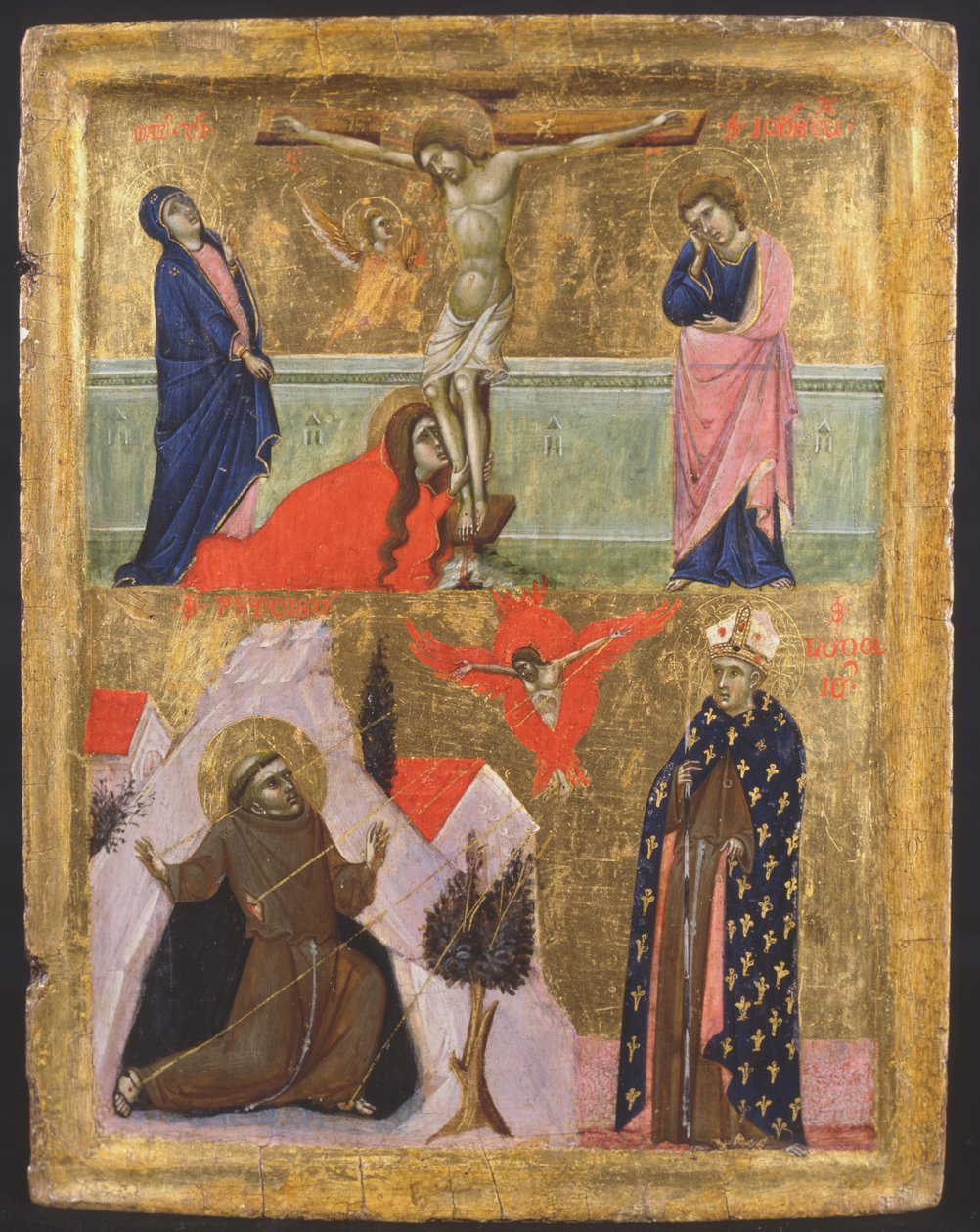 Crocifissione e le stigmate di San Francesco d