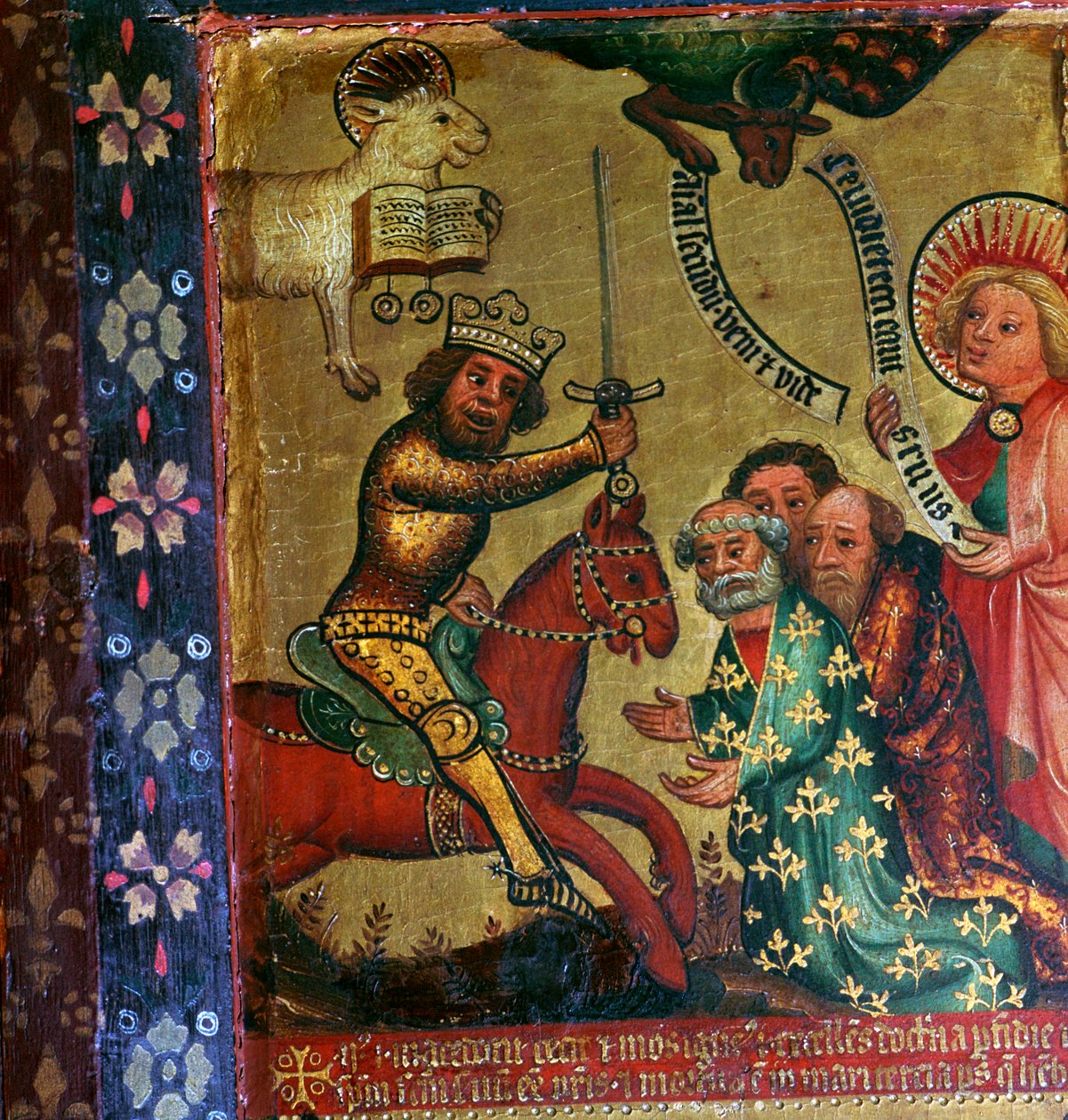 Dipinto che mostra il martirio di San Pietro e San Paolo, XIV secolo da Master Bertram of Hamburg