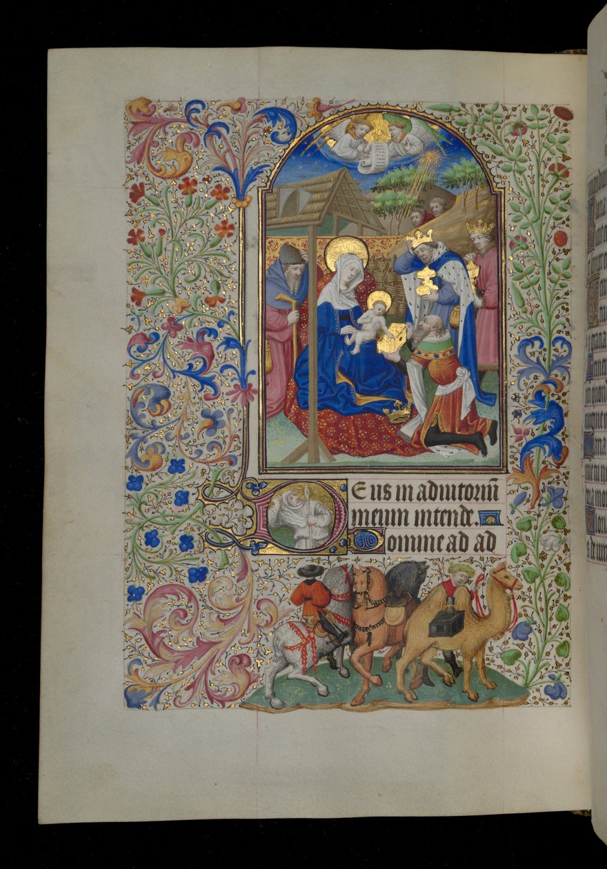 Adorazione dei Magi da Master Dunois