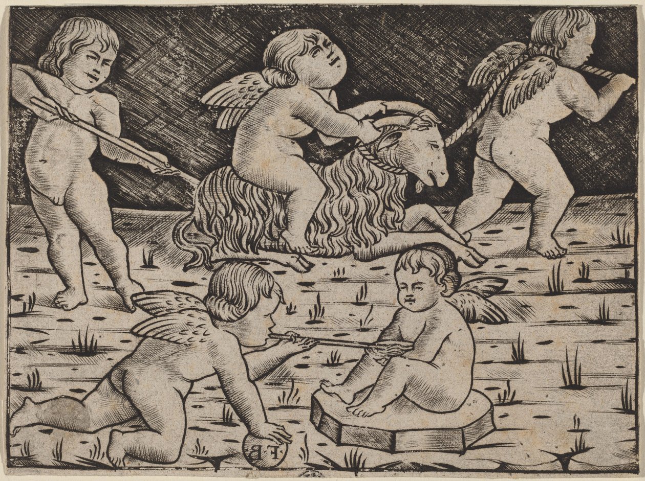 Cinque Cupidi che Giocano da Master F.B.
