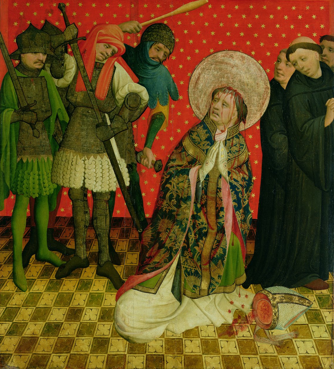 Il martirio di San Tommaso di Canterbury, pannello dall