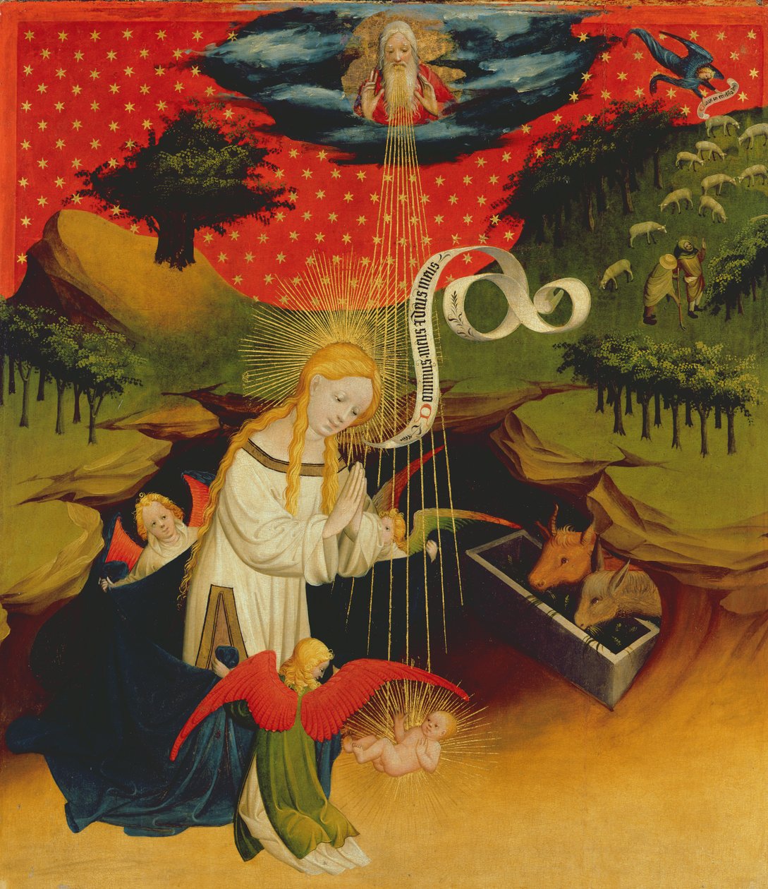 La Natività, pannello dall