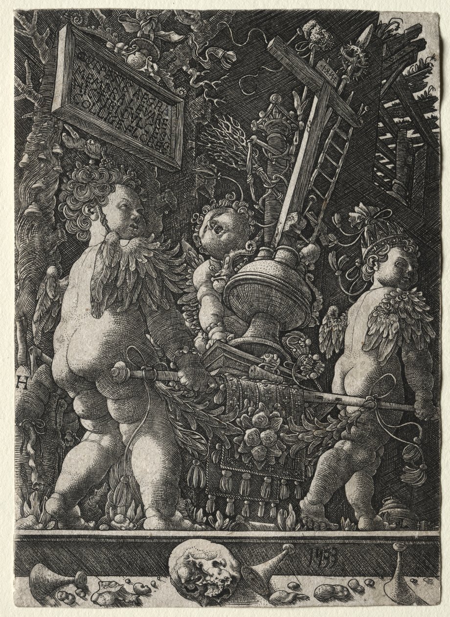 Angeli che Portano gli Emblemi della Passione da Master H. L.