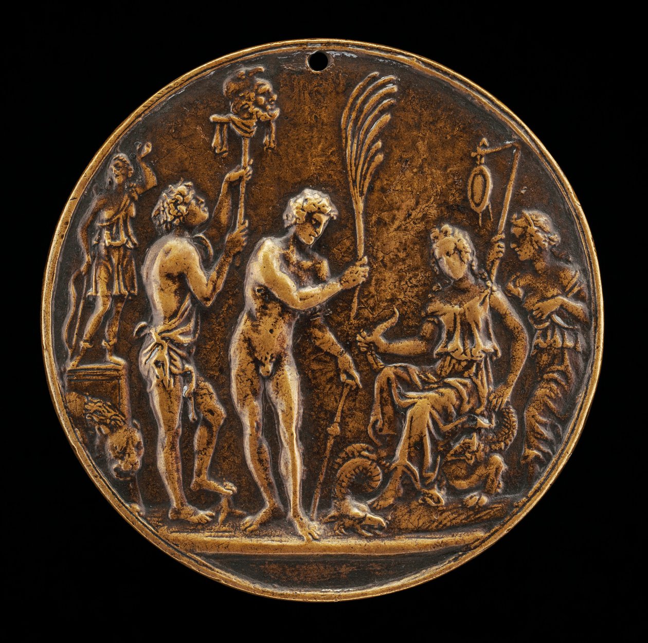 Scena allegorica - Sacrificio a Diana da Master IO.FF.