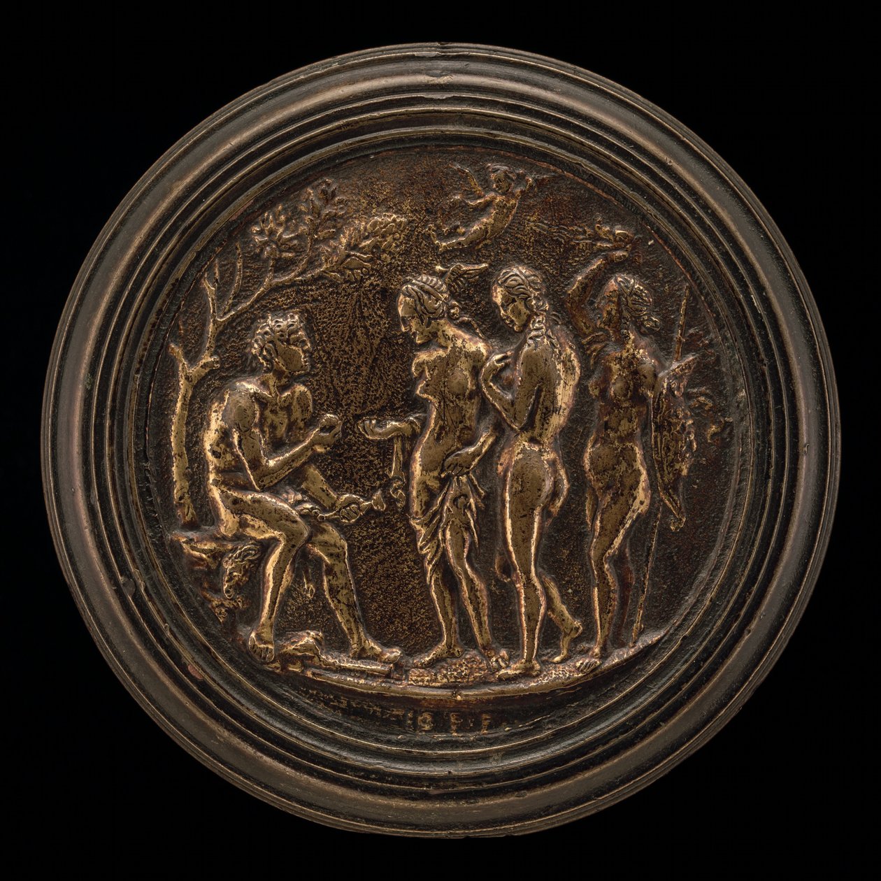 Giudizio di Paride, seconda metà del XV secolo da Master IO.FF.
