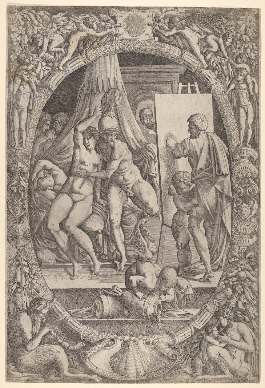 Apelle dipinge Alessandro e Campaspe da Master IQV