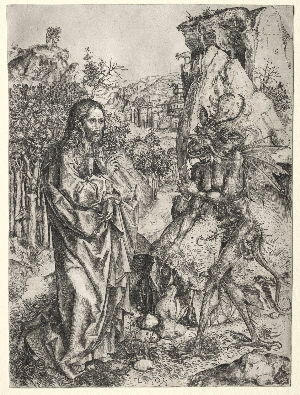 La Tentazione di Cristo da Master L Cz