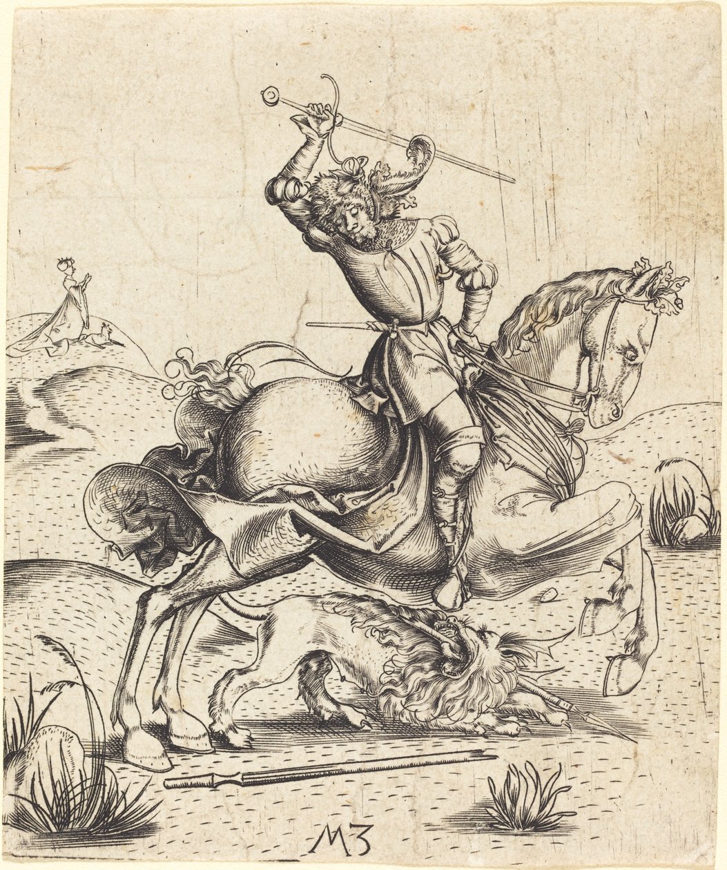 San Giorgio e il Drago da Master MZ
