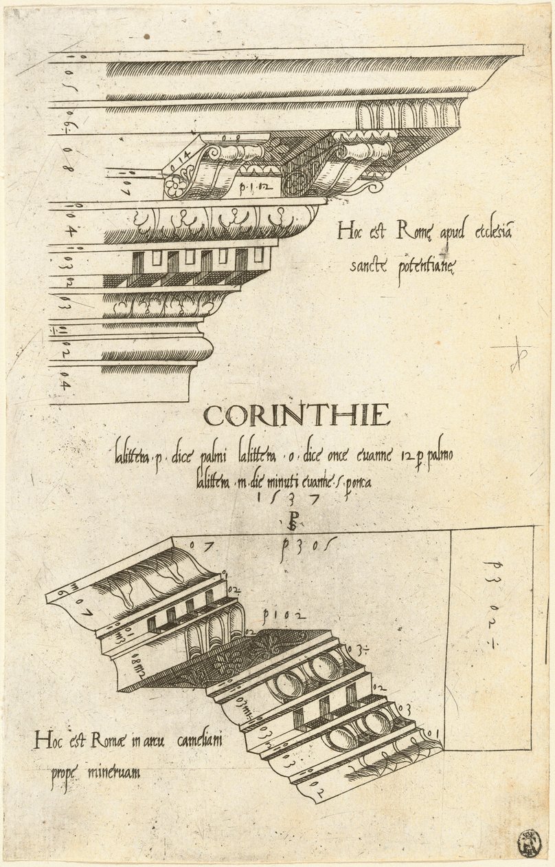 Entablatures da Santa Pudenziana e l