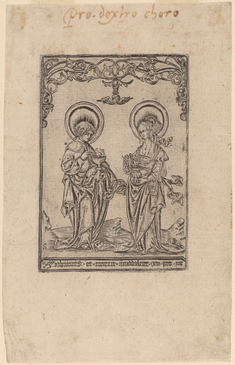 Santa Maria Maddalena e San Giovanni Evangelista da Master S