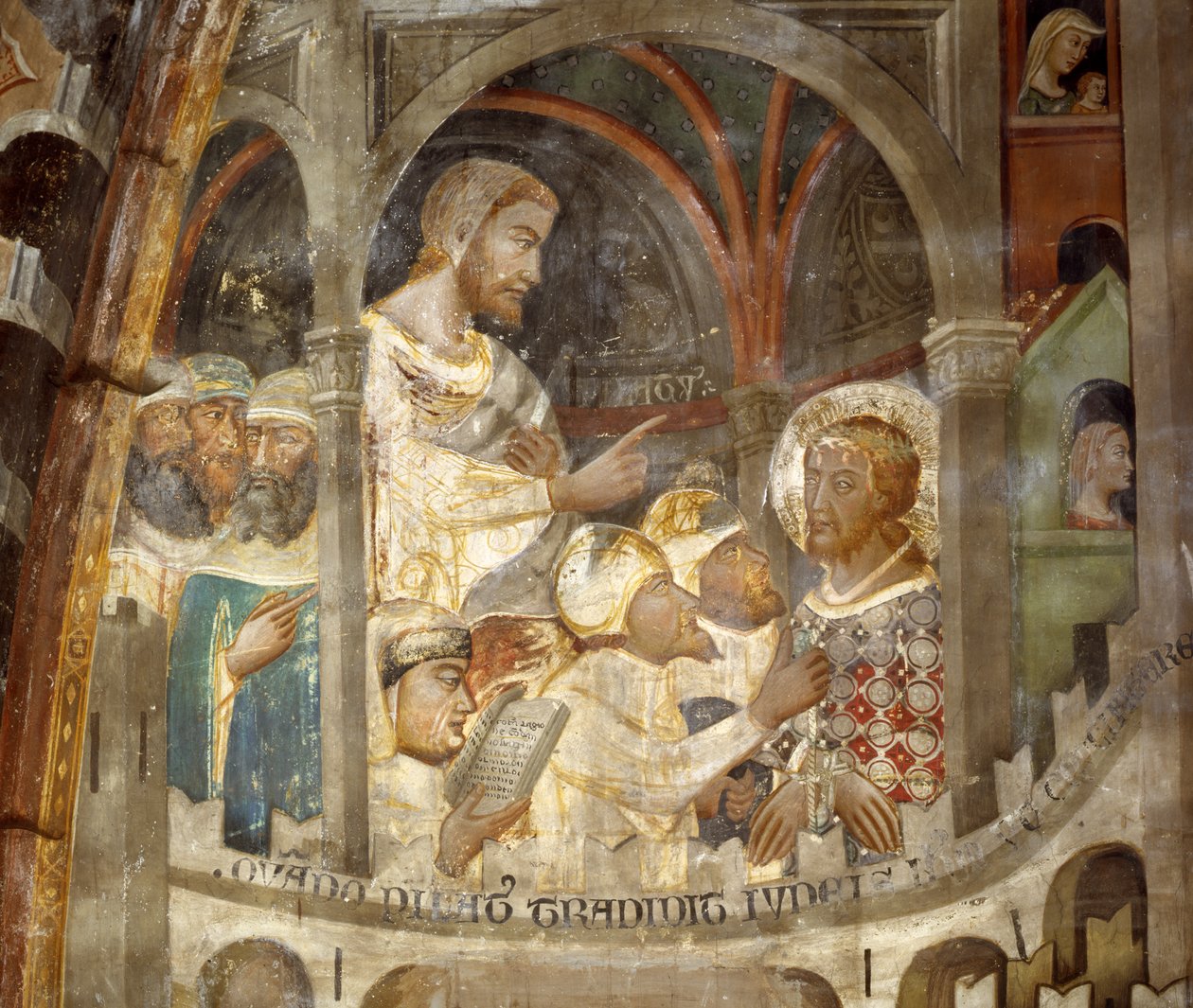 Il giudizio di Pilato da Master Trecentesco of Sacro Speco School