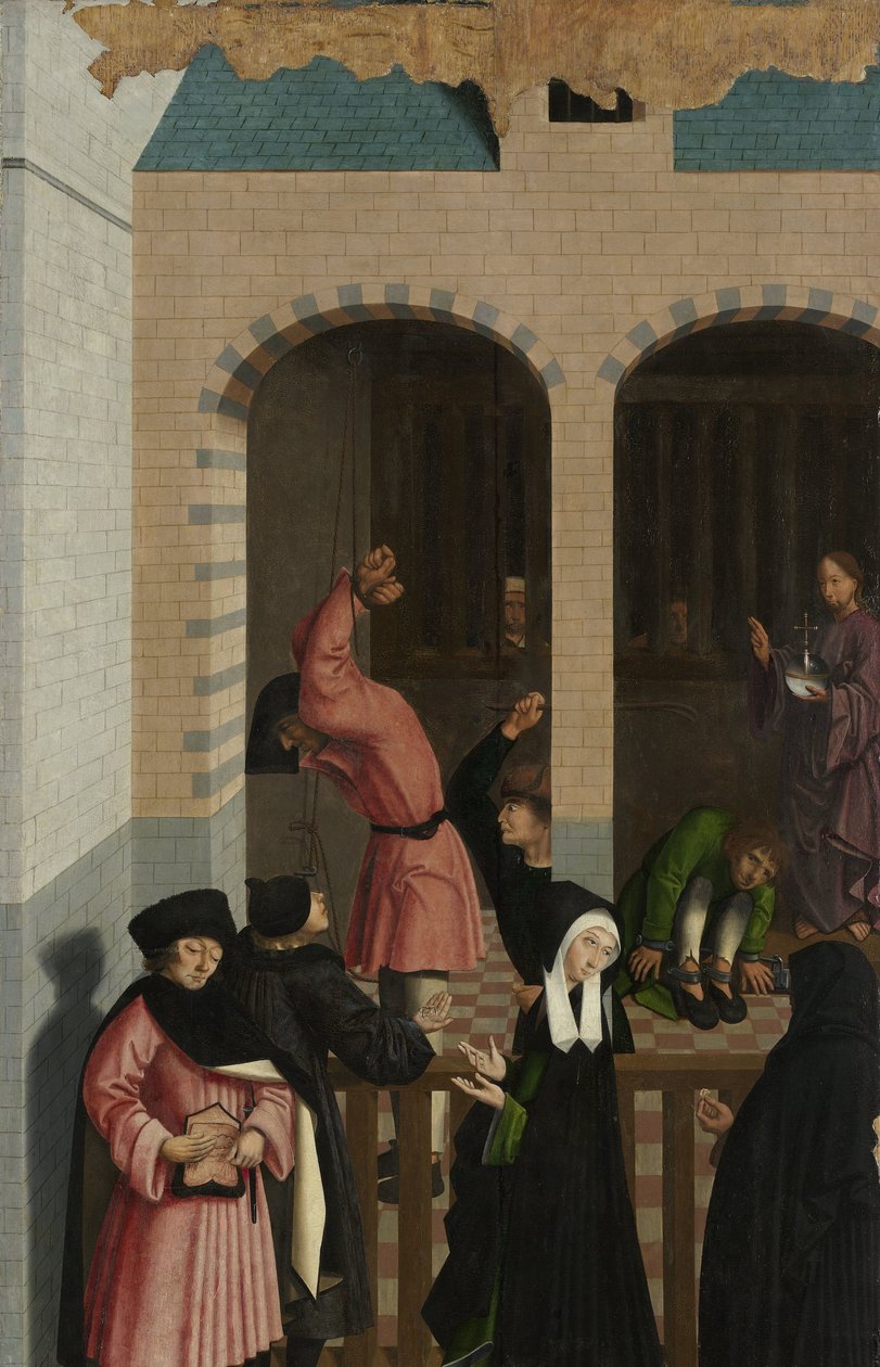 Le sette opere di misericordia da Master of Alkmaar