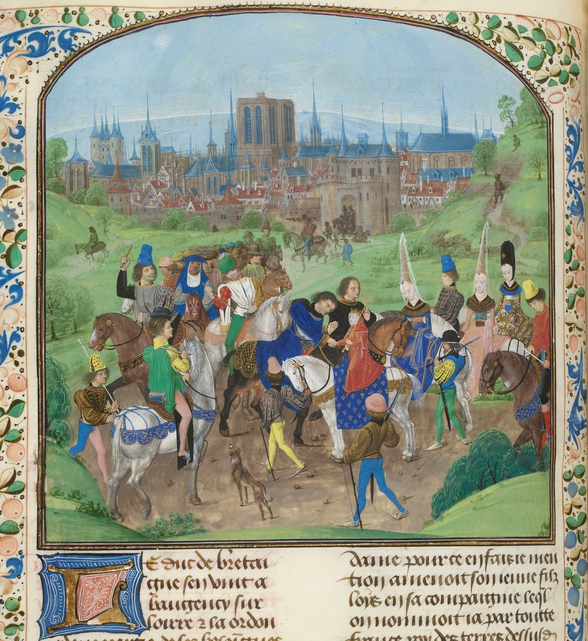 Angiò Parigi da Master of Anthony of Burgundy