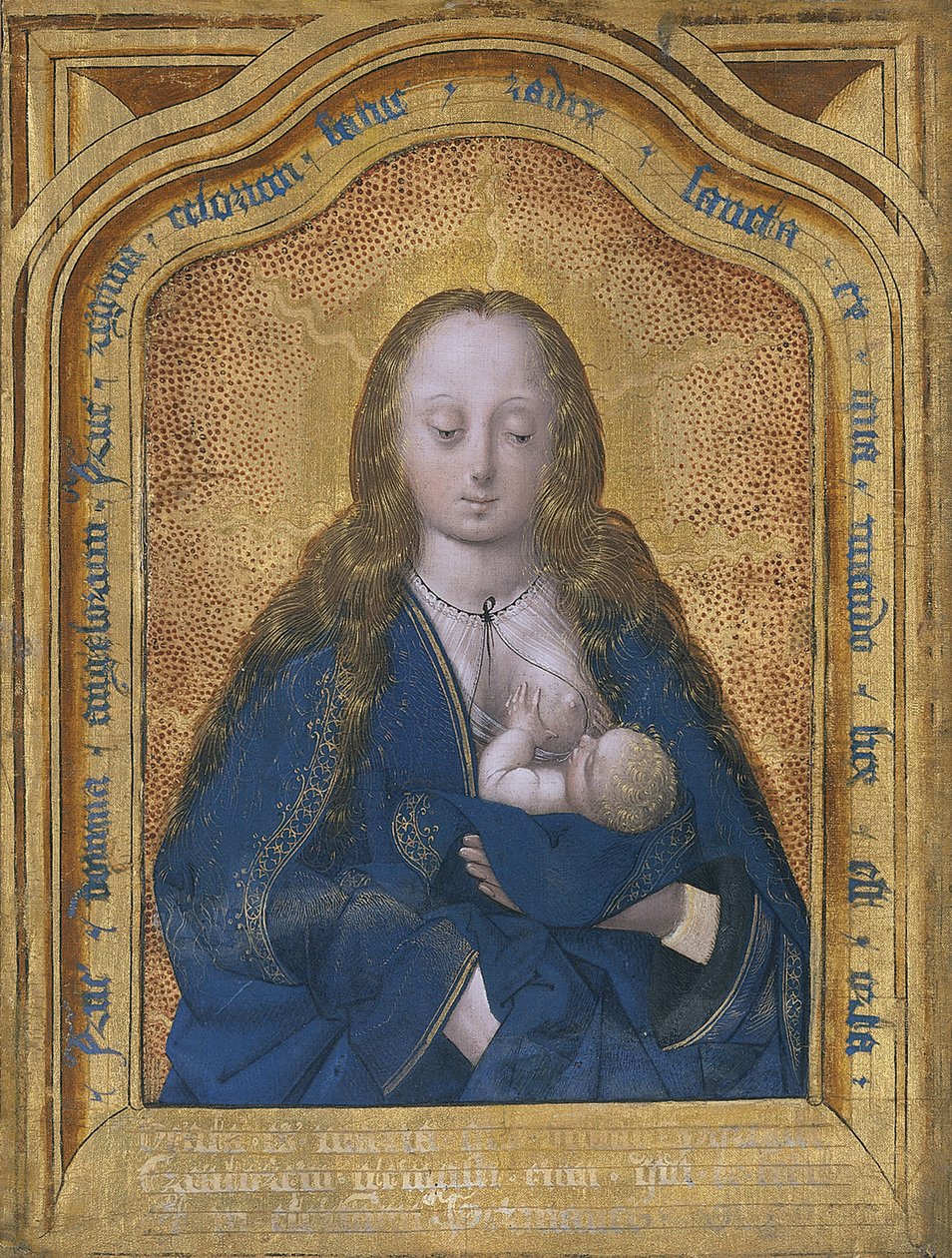 La Vergine che allatta il Bambino da Master of Antwerp