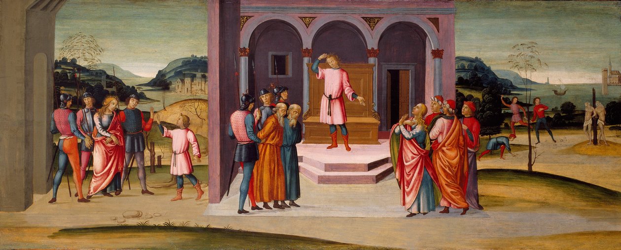 Daniele salva Susanna, il giudizio di Daniele e l