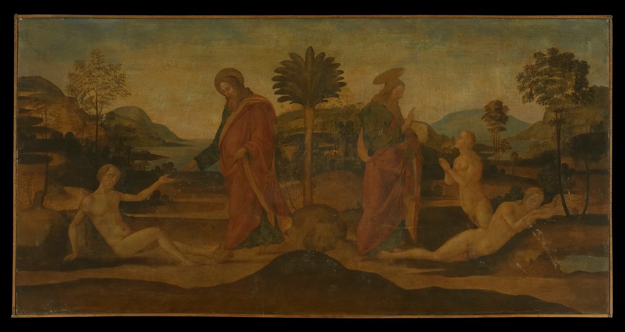 La Creazione di Adamo ed Eva da Master of Apollo and Daphne