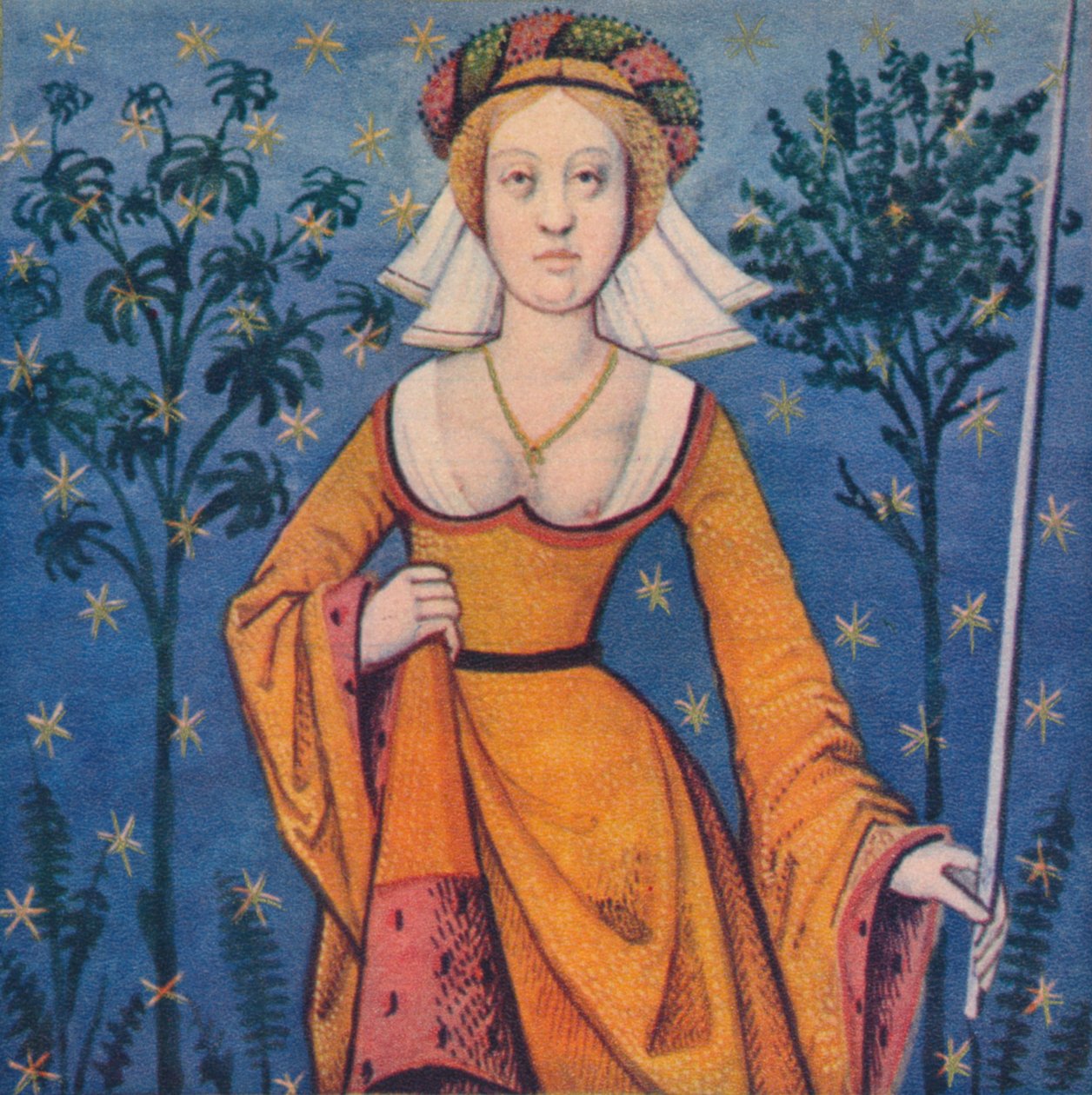 Flore - Dea dei fiori, 1403, 1939 da Master of Berry