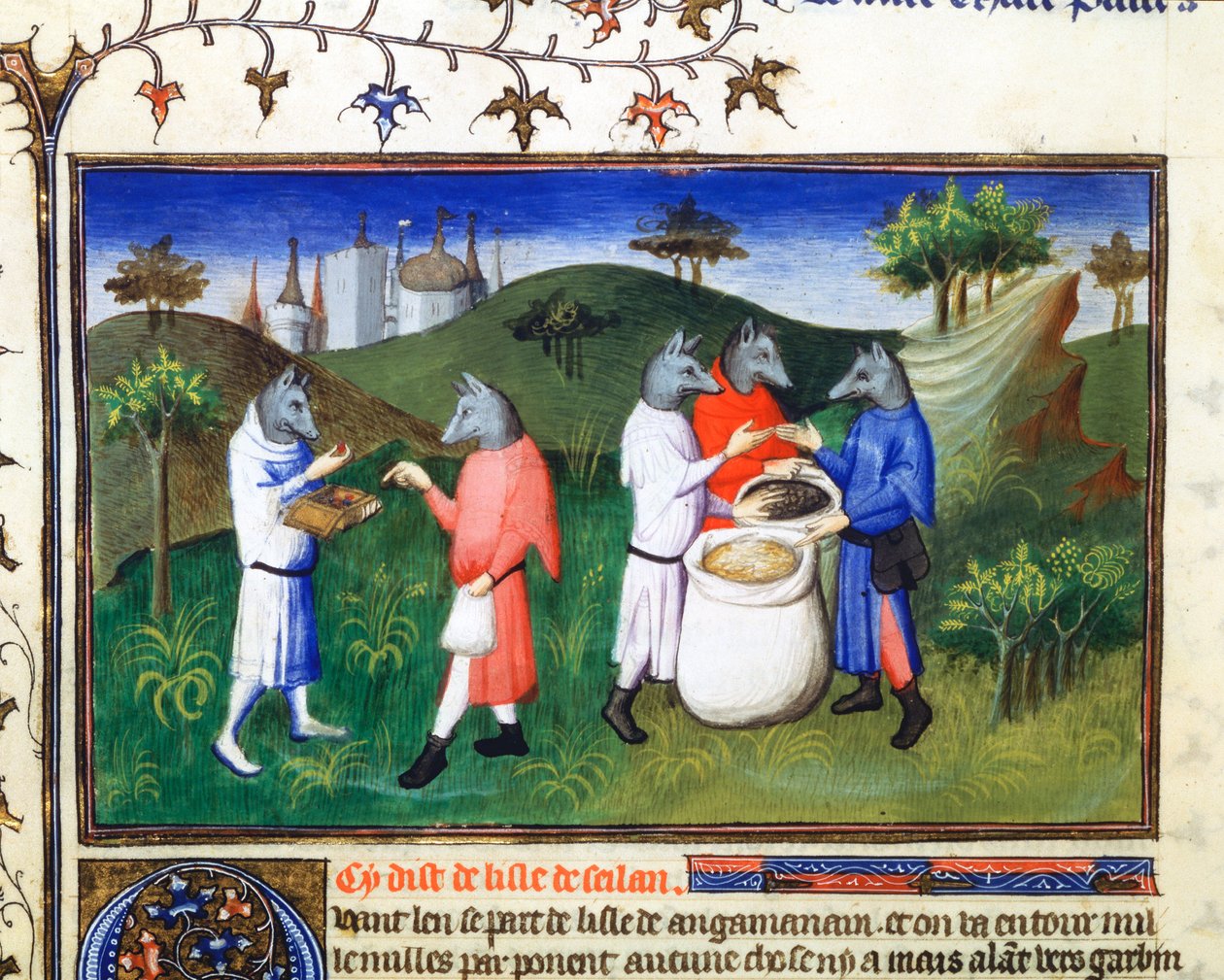 Uomini con testa di cane, fine XIII secolo, inizio XV secolo da Master of Boucicaut
