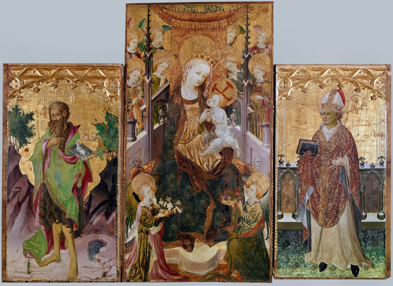 Vergine con bambino, san Giovanni Battista e sant