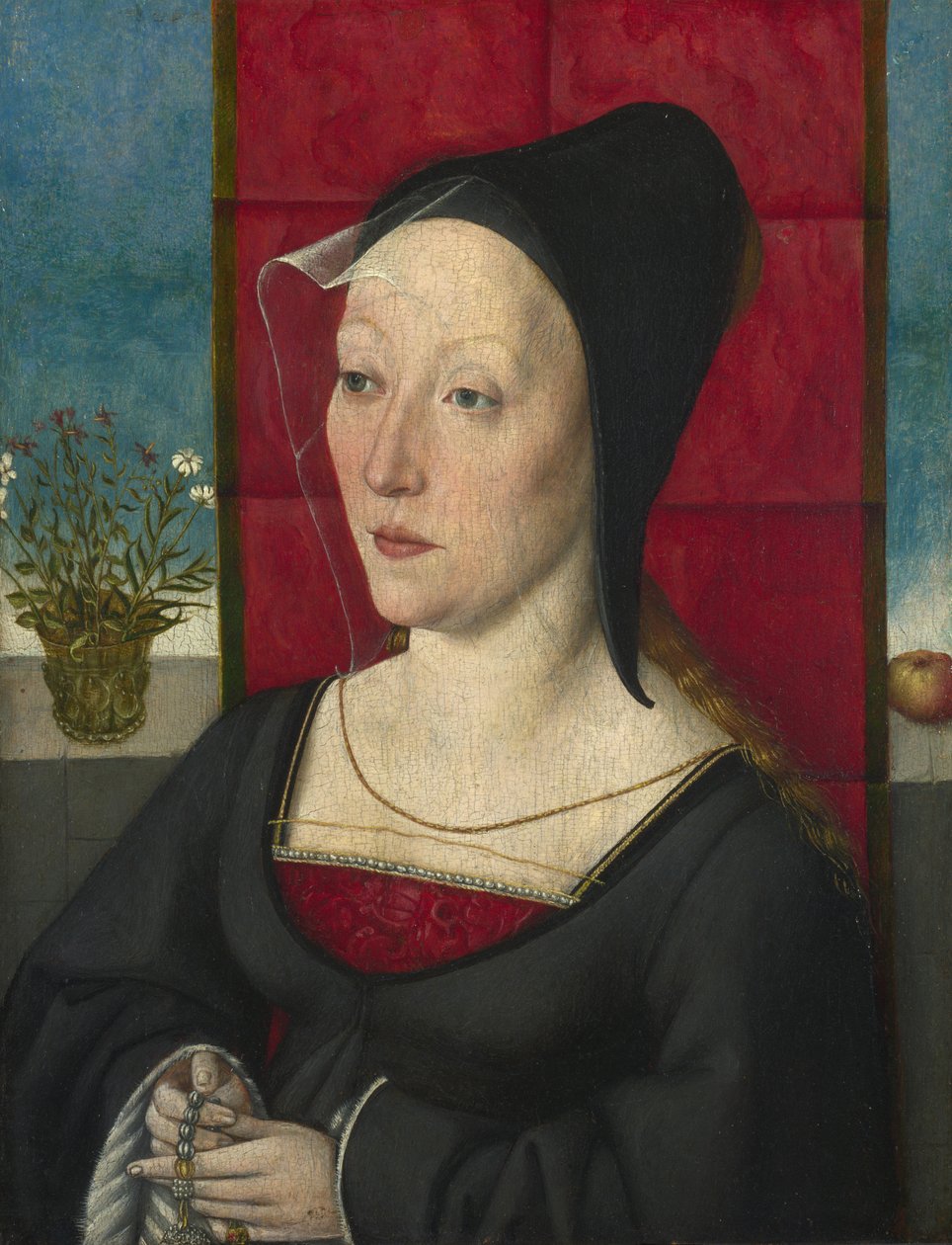 Ritratto di una donna da Master of Cologne