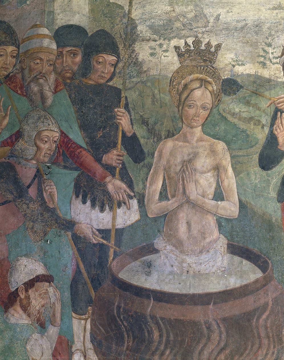 Passione di Santa Margherita di Antiochia (dettaglio) da Master of Crea