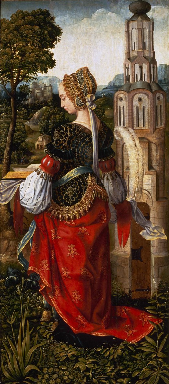 Santa Barbara da Master of Frankfurt