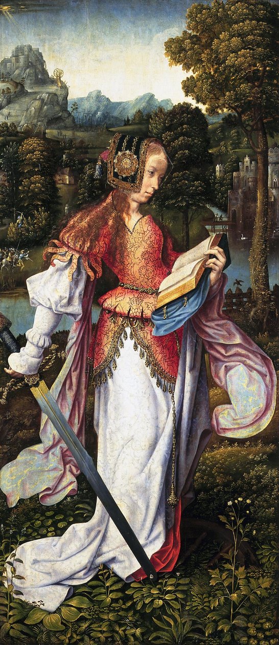 Santa Caterina da Master of Frankfurt