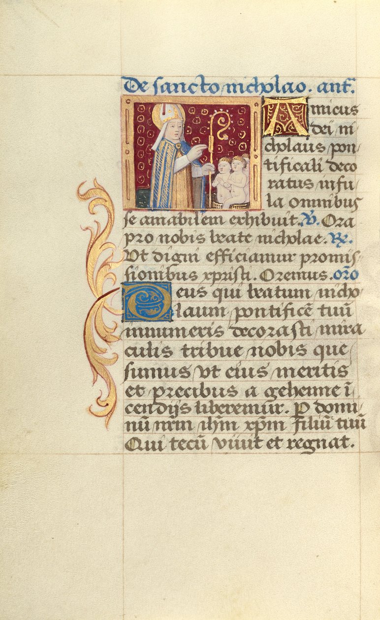 San Nicola da Master of Jacques de Besançon