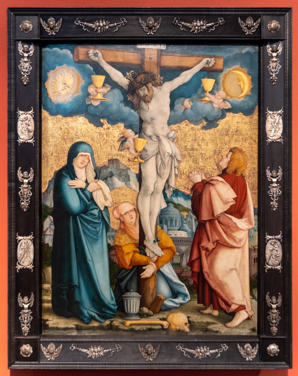 Tedesco: Die Kreuzigung Christi La crocifissione di Cristo da Master of Messkirch