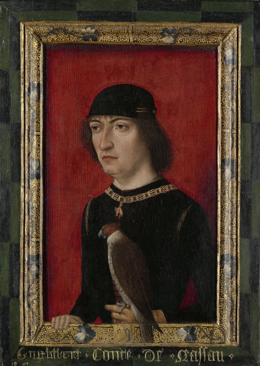 Ritratto di Engelberto II, conte di Nassau da Master of Portraits of Princes
