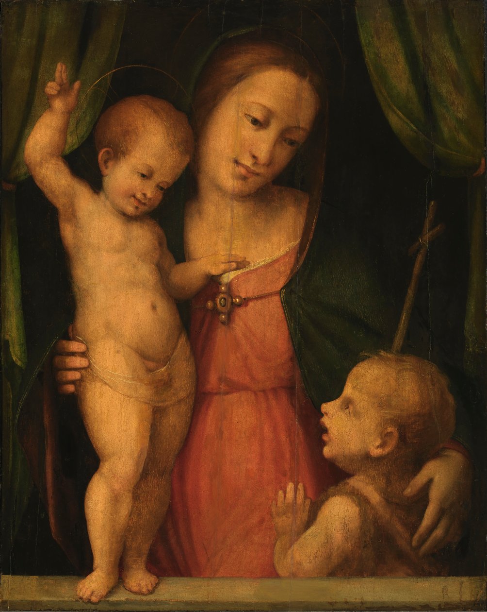 Madonna da Master of Serumido
