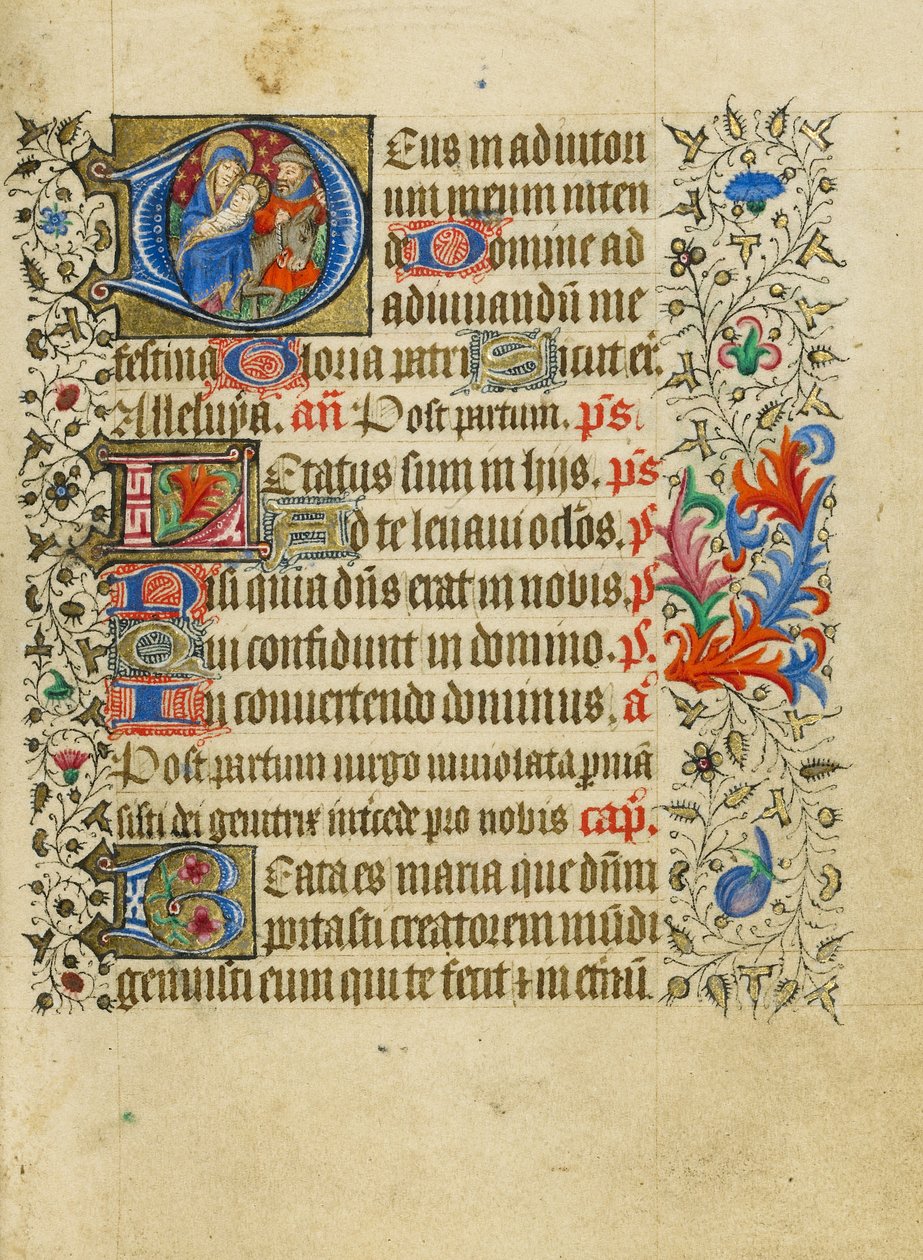 Iniziale D: La fuga in Egitto da Master of Sir John Fastolf
