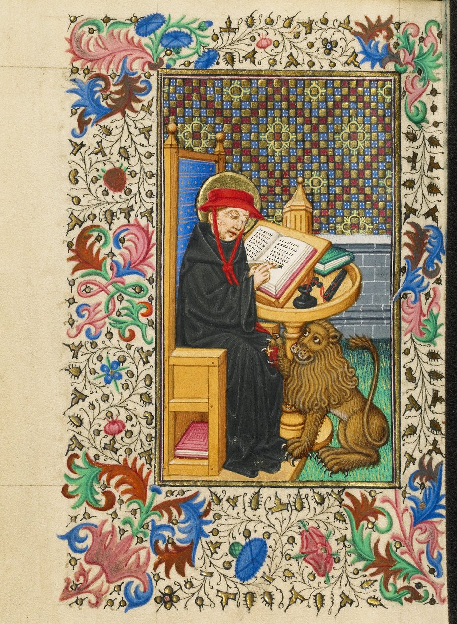 San Girolamo nel suo studio da Master of Sir John Fastolf