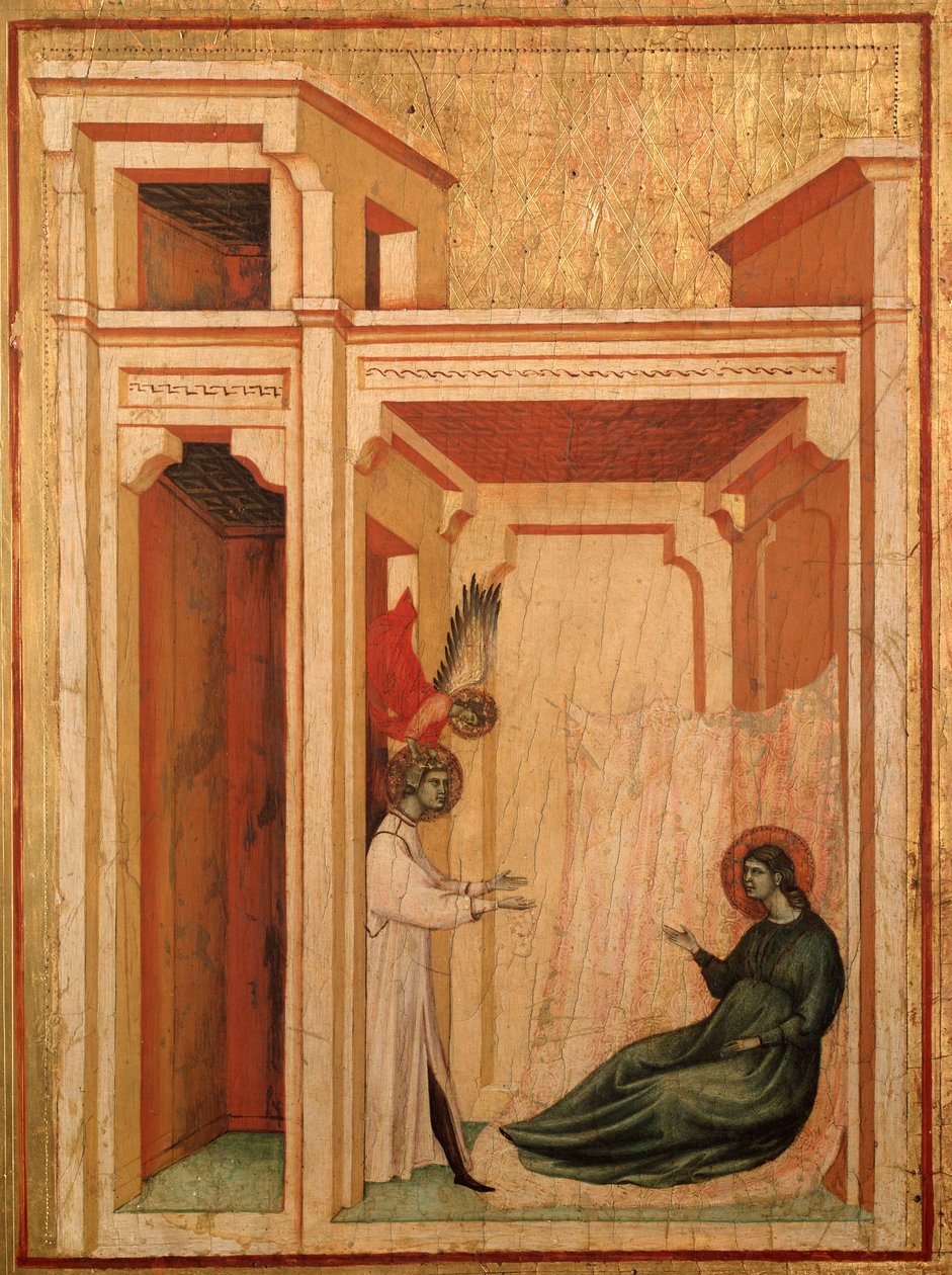 Santa Cecilia e la storia della sua vita (dettaglio) da Master of St. Cecilia