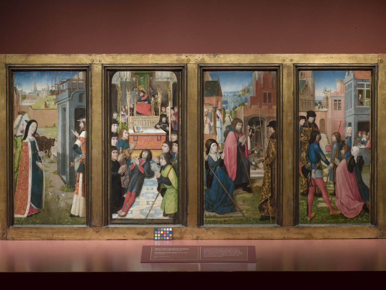I miracoli di Santiago da Master of St. Godelieve Legend (attr. to)