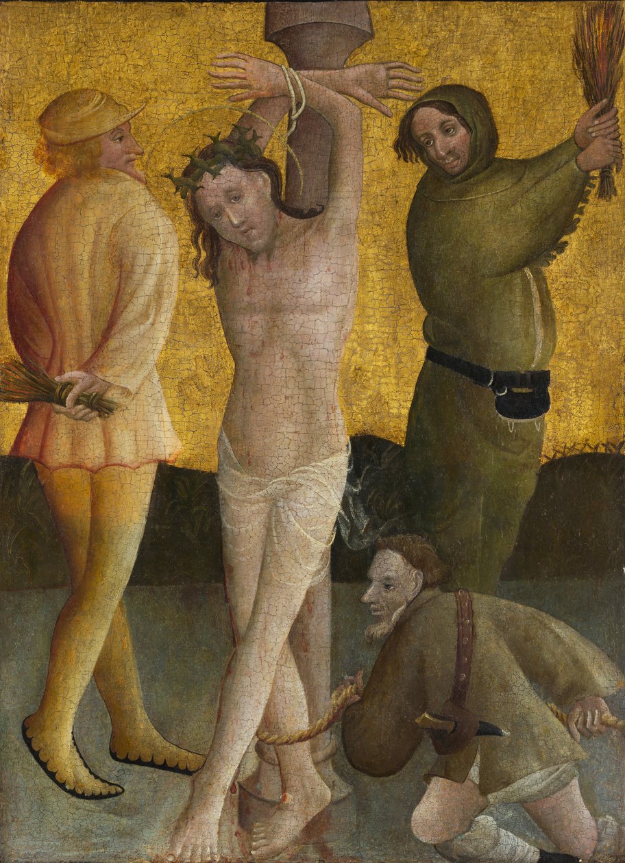 La flagellazione da Master of the Berswordt Altar