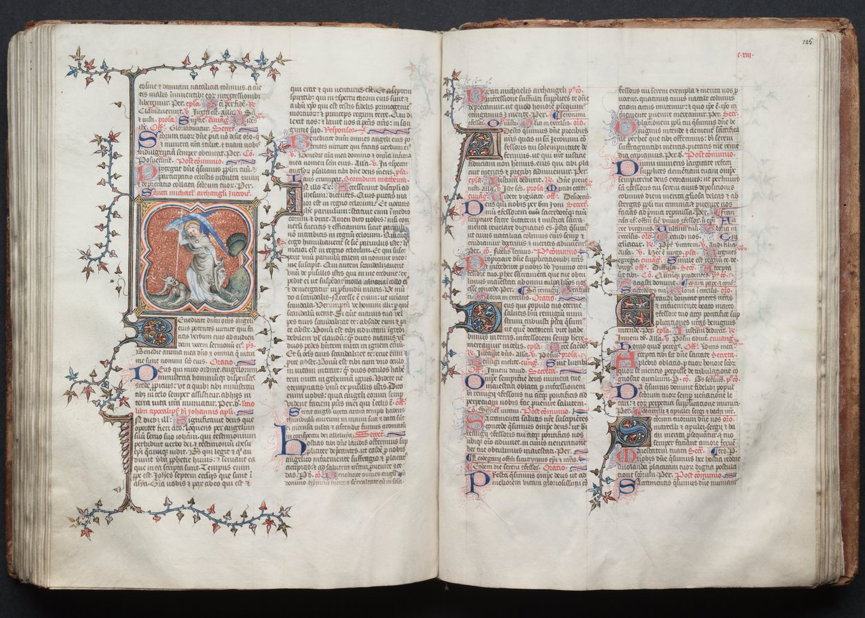 Il Messale di Gotha: Fol. 124v, L