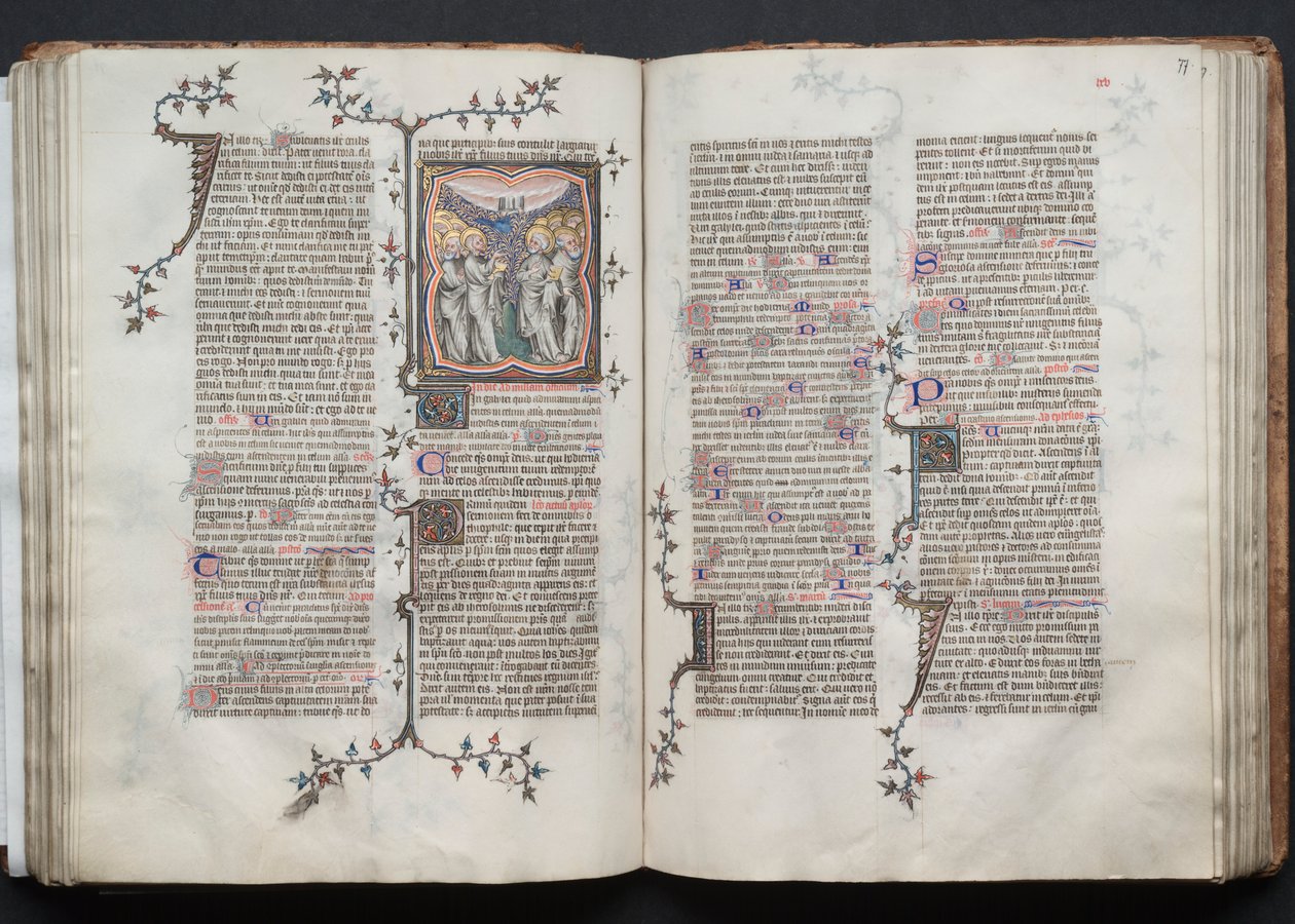 Il Messale di Gotha: Fol. 76v, L