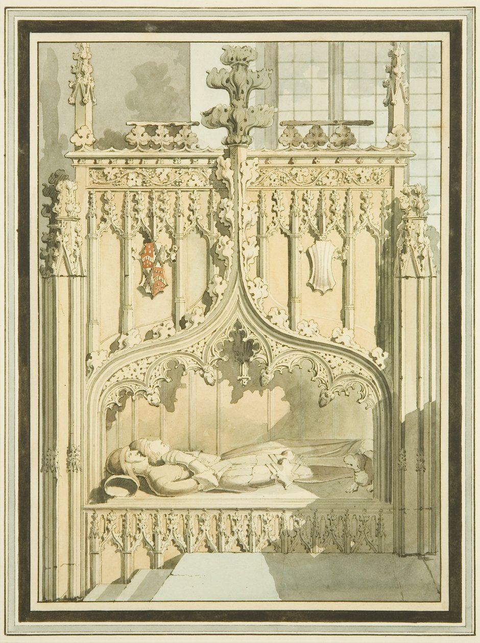 Effigi di Sir Maurice Berkeley e moglie, in St Mark