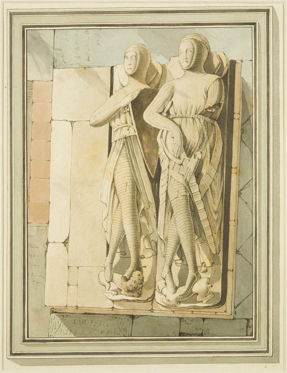 Effigi di due cavalieri, 
