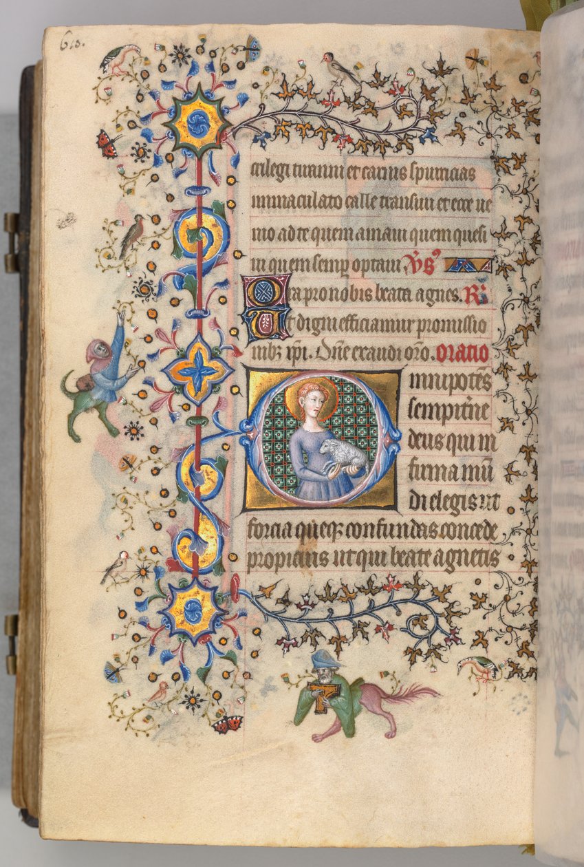 Ore di Carlo il Nobile, Re di Navarra 1361-1425, fol. 299v, Sant