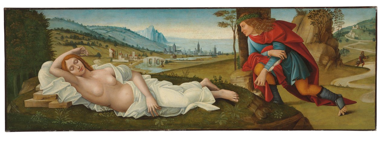 Cimone e Ifigenia da Master of the Campana Cassoni